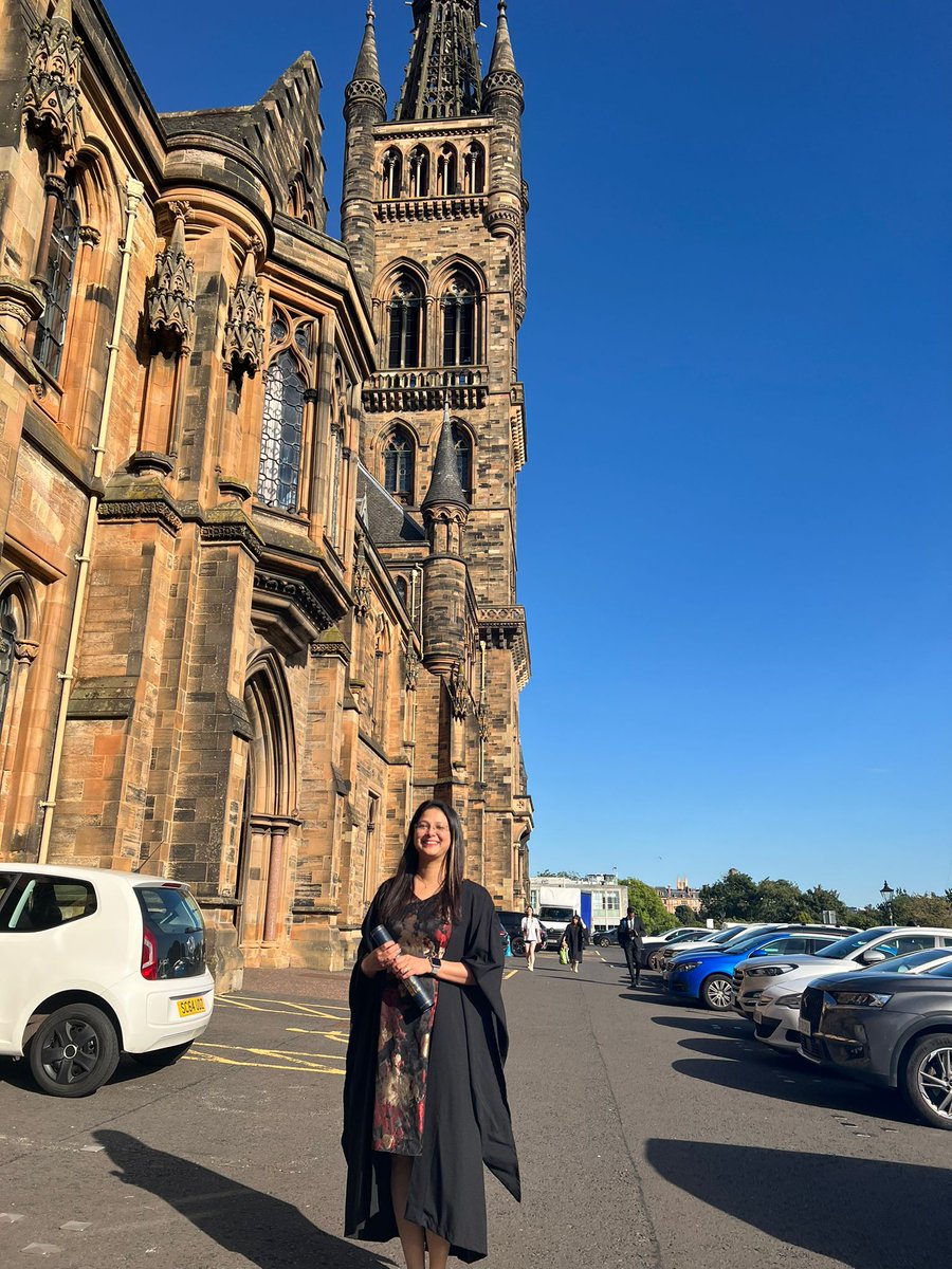 Sheon_Mary's tweet photo. It was a great day with loving husband, amazing friends and a (proud, on annual leave)Mentor😂 who came for my Graduation ceremony 🎓. Thanks to @rcpsglasgow and @UofGMVLS  for organizing a wonderful programme on Leadership #LDSP. Special thanks to @wyliedpod and team.
@UofGSCMH https://t.co/cPprAUAYyG
