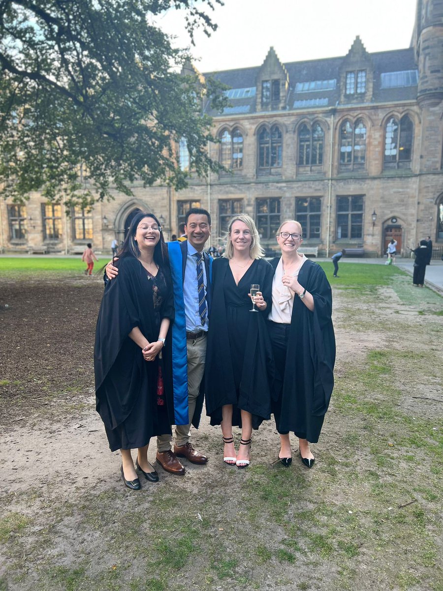 Sheon_Mary's tweet photo. It was a great day with loving husband, amazing friends and a (proud, on annual leave)Mentor😂 who came for my Graduation ceremony 🎓. Thanks to @rcpsglasgow and @UofGMVLS  for organizing a wonderful programme on Leadership #LDSP. Special thanks to @wyliedpod and team.
@UofGSCMH https://t.co/cPprAUAYyG