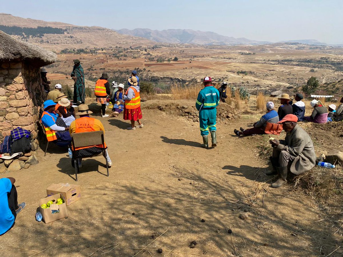 Lesotho Local Government Elections 2023: Your Vote, Your Voice: Advancing Service Delivery, 
Likila Mabeleteng Moreneng : Paballong Ha tlali, Butha-Buthe. Voter education continues...