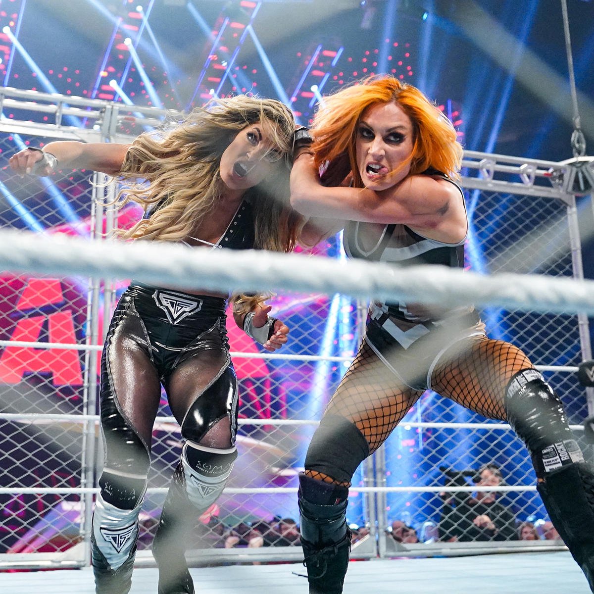 WrestlingWorldCC on X: Becky Lynch and Trish Stratus exchange