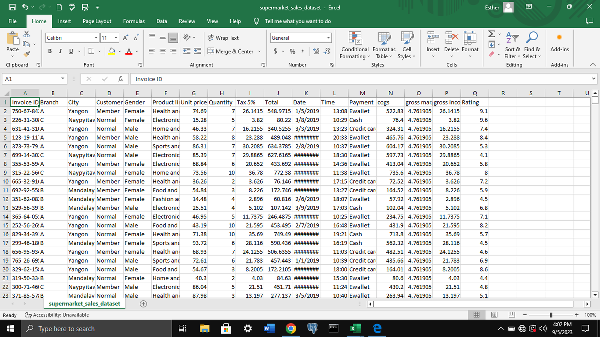 PhilipEsther19's tweet photo. There were no challenges as it was an easy task.
#HerTechTrailacademy #HTTDatachallenge
#20dayswithdata
#HTTDataChallenge
#exceldataimport
#datacleaning
@phaibooboo @ImaNjokko @fresh_gb @vicSomadina @AtiJoshua @OMOTOSHOOLAMI15 https://t.co/gcha2YsGNM