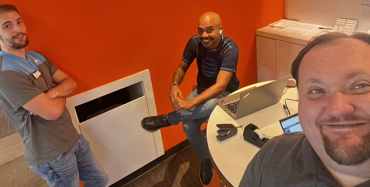 Victor and David doing a skill transfer in Blue Link Worcester Plaza <a href="/TheRealOurNE/">#OurNE</a> #Compelled