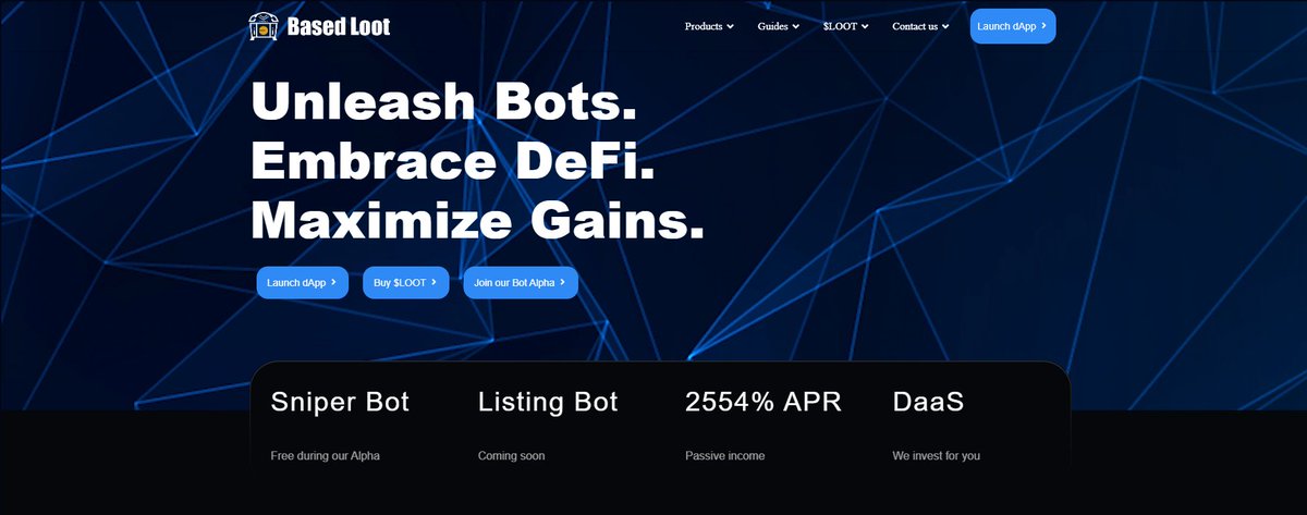 based_loot's tweet photo. Currently working on our landing page 🫡

We're thrilled to announce it's just a few days away! 

Stay tuned!✨

#BuildOnBase  #BaseChain #BaseMainnet https://t.co/NkXVXpZDw4