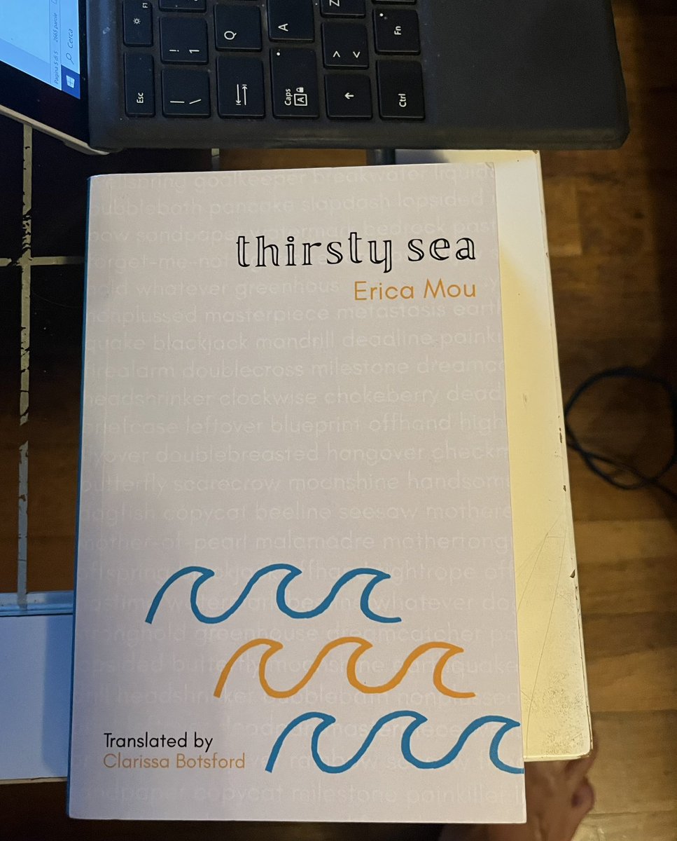 @ericamou @ju_press @HeloisePress just received the stunning Indian edition of THIRSTY SEA in the post!