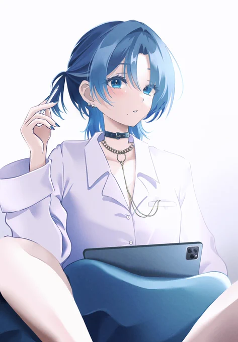 お絵描き青くん #青ペン 