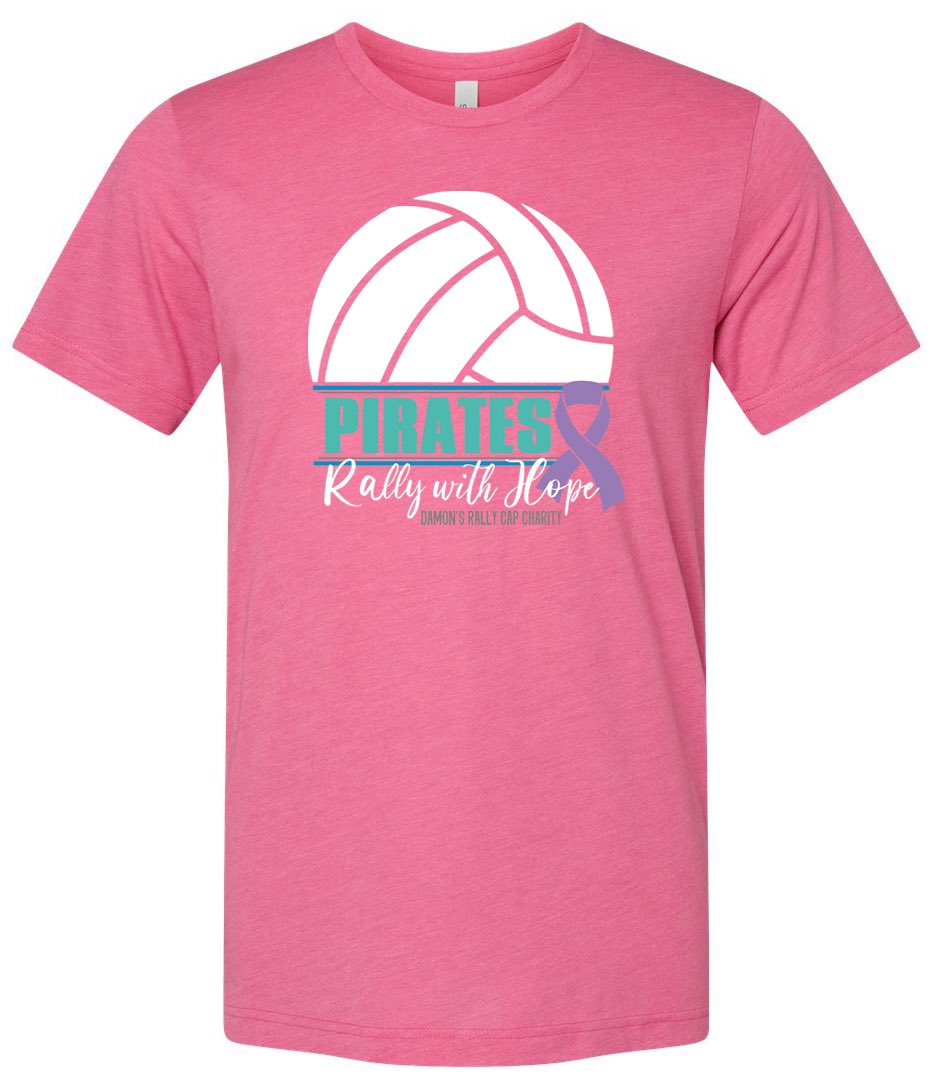Join us on September 14th for the Platte County Charity Volleyball game. Order your shirt by 9/7! Details on our website. Proceeds from the night go to cancer patients and their families. <a href="/_PCVB_/">Pirate Volleyball</a> 

damonsrallycap.com/charityvballga…