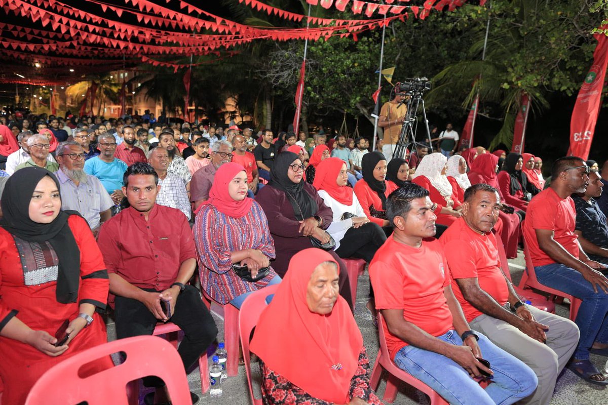 Qaumee Candidate 🇲🇻Qasim Ibrahim Gdh Thinadhoo gai baahvaa campaign jalsaa 
<a href="/qasimibrahim/">Qasim Ibrahim</a> 
<a href="/ameenmaldives/">Dr Ameen Ibrahim</a> 

#HaaskandaalaaHamajeheyne 
#QasimAmeen2023 
#VoteQasim2023q