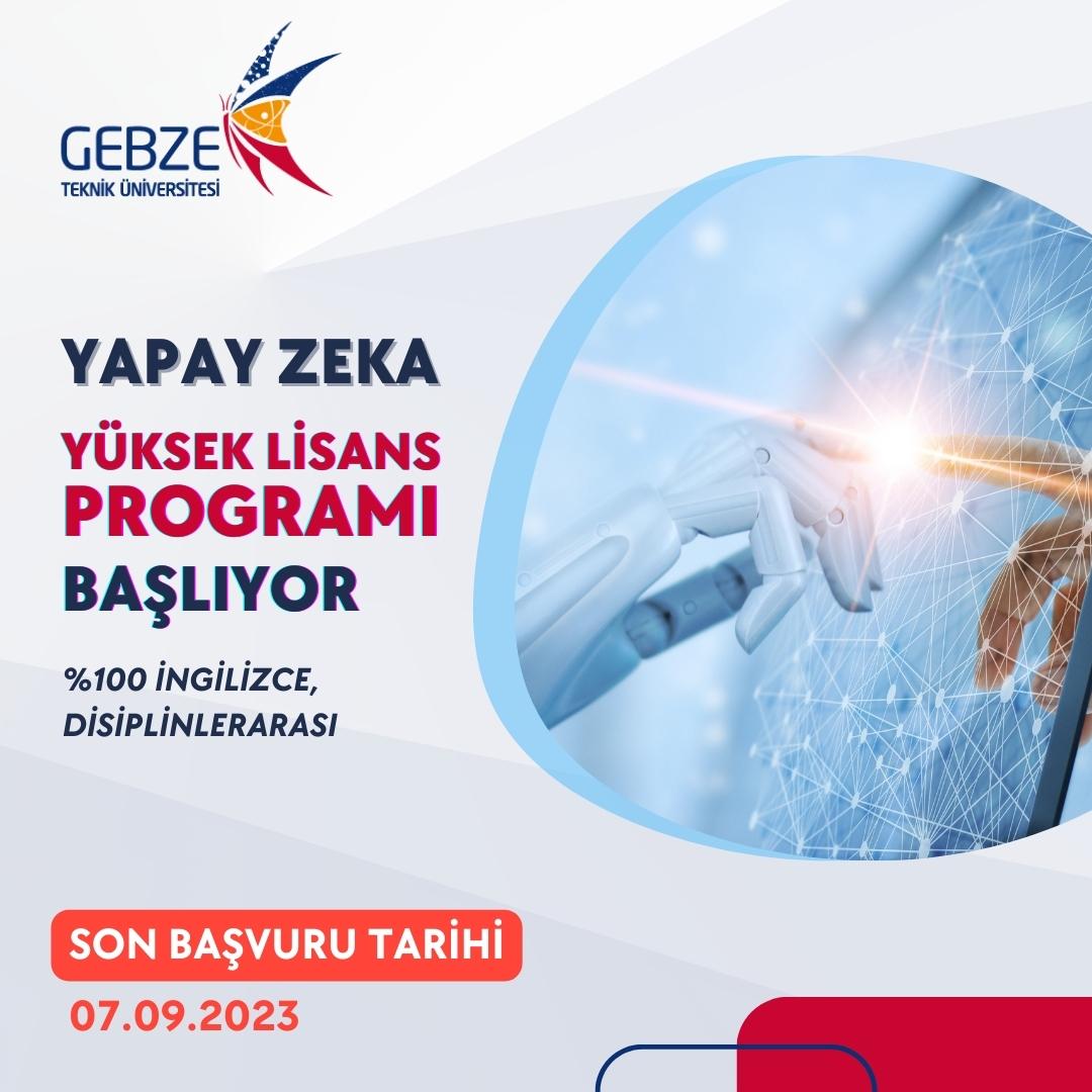 GtuEduTr's tweet photo. Geleceğe yatırım yapın ve Gebze Teknik Üniversitesi'nde araştırma üniversitesi deneyimini keşfedin.

Başvuru son tarihi 07.09.2023
Başvuru hakkında detaylı bilgiye https://t.co/Eepl6MiDnV adresinden ulaşabilirsiniz. https://t.co/rnkvoLIYDE