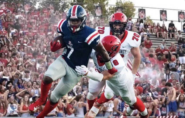 ‼️BIG AWAY GAME THIS WEEK‼️

❗️FRIDAY AT TULLAHOMA❗️

KICKOFF IS AT 7:00 

THEME IS USA🇺🇸

SHOW UP IN YOUR RED WHITE &amp; BLUE