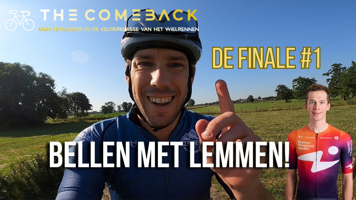 Yes yes yes. Het eerste deel van de finale van THE COMEBACK staat online. Het heeft ff geduurd maar het is een leuke video geworden met tips van Bart Lemmen!

youtu.be/a5TPWpO2W2Y