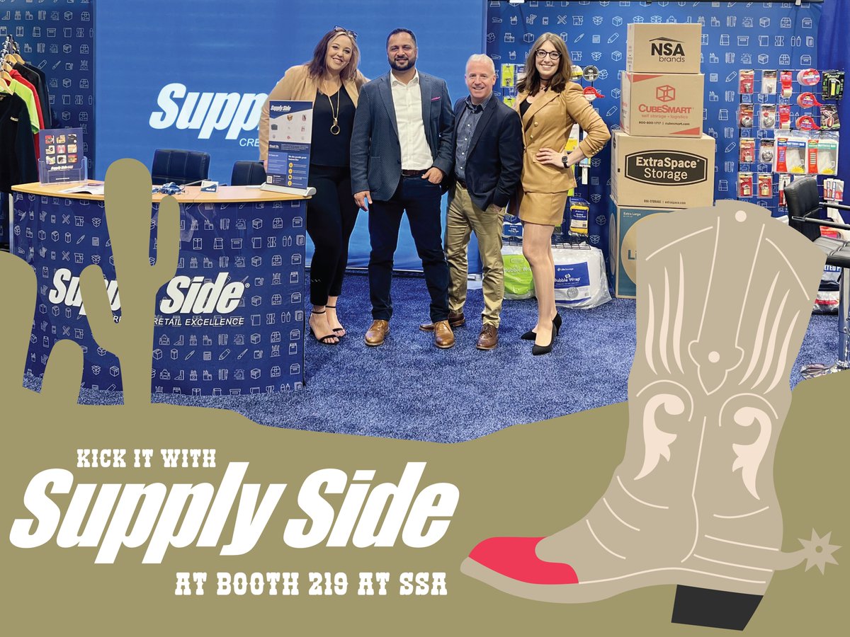supplysideusa's tweet photo. See you soon Vegas!
Meet the Supply Side Team at the Self Storage Association Fall Trade Show 2023, Booth 219, MGM Grand Las Vegas.
We are ready for this great experience!
#SupplySide #ssa #ssafall2023 https://t.co/kf8J5IH4Ve