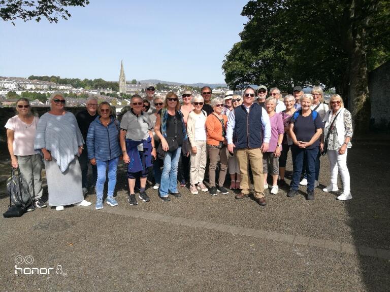 Toursofderry's tweet image. A pleasure of a day with this lovely group from Norway who stopped in our wonderful city to spend the day. #toursofderry