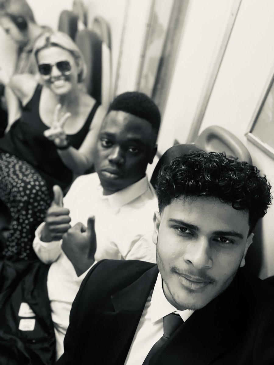 TdhMrs's tweet photo. Congratulations to Moeez &amp; Abdulsalam who survived a 6 hour journey 🚂 🚕 🚶🏼‍♀️ in full uniform ☀️ to Welshpool in order to help us capture a valuable part of our history and record Brian Davies’ story who told us about nuclear testing on Christmas 🏝️ proud ⁦@LliswerryHigh⁩ https://t.co/q7YZDROTy1