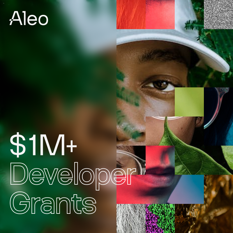 AleoHQ's tweet photo. We've completely revamped our grants program to empower builders of all kinds. 

Whether you are looking to build a small project or launch the next Unicorn startup, Aleo has you covered. https://t.co/yQTAPyljXN
