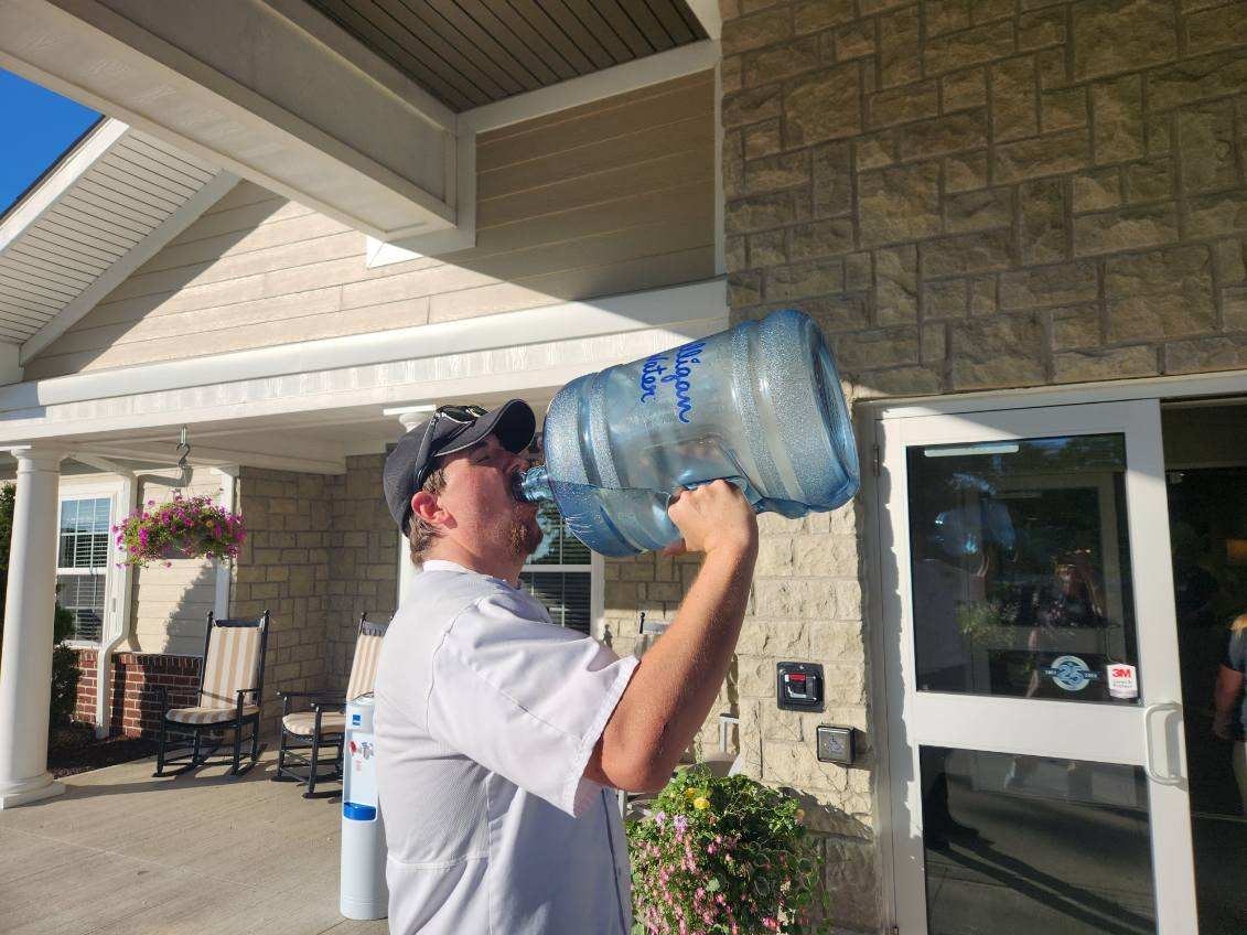 Quick message from our Director of Food Services, Ethan..
“Please remember to stay hydrated on this hot sunny day!” ☀️