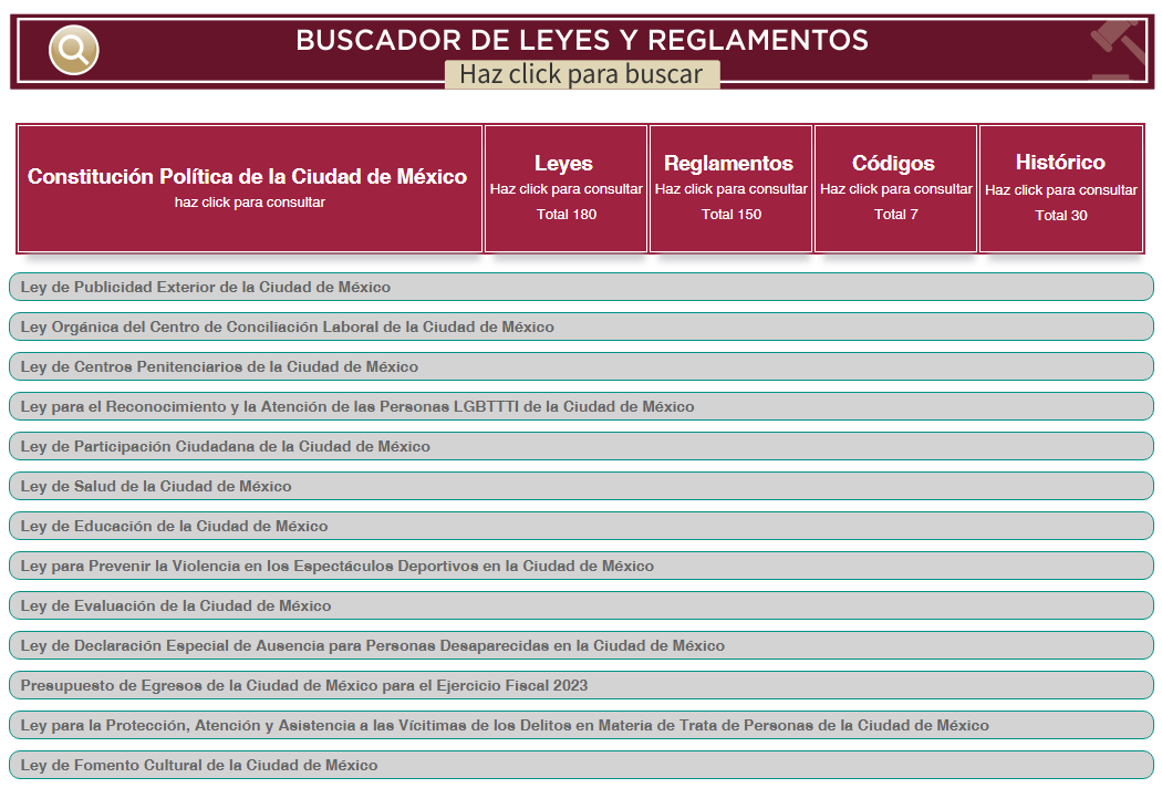 CDMXConsejeria's tweet photo. ¿Buscas una ley, un reglamento, un código de la Ciudad de México?

La Consejería Jurídica pone a tu disposición el prontuario normativo:

👁️‍📷  https://t.co/PGdsEMeRI8 https://t.co/FJt6dOaG6G