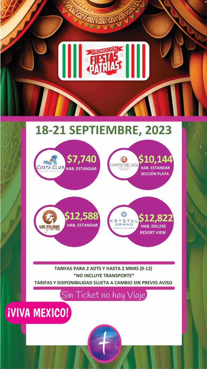 OPERADORA TICKET OFICIAL tweet media