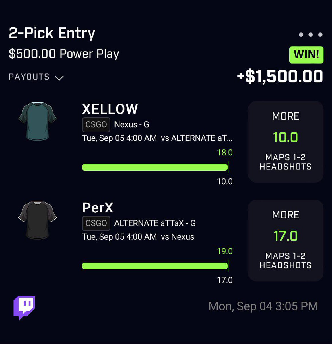 Lawrencefixed20's tweet photo. It's all ways green on here click the link below to 

https://t.co/JX8pnPB1H9
👆

#PrizePicks #MLB #DFS #GamblingTwitter #PlayerProps #PrizePicksMLB #MLBTwitter #UnderDogFantasy https://t.co/W7DXYxYrta