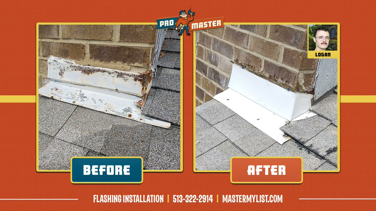 CincyHomeRepair's tweet photo. 𝐖𝐚𝐲𝐬 𝐭𝐨 𝐟𝐢𝐠𝐡��� 𝐰𝐚𝐭𝐞𝐫 𝐝𝐚𝐦𝐚𝐠𝐞 🙅 

Repairing and replacing your flashing is a fantastic home maintenance practice to make sure water doesn't get behind or damage your brick Cincinnati home! 🏡 

Contact us for an evaluation today: https://t.co/xKb3na5u7A https://t.co/OQqdNimKXE