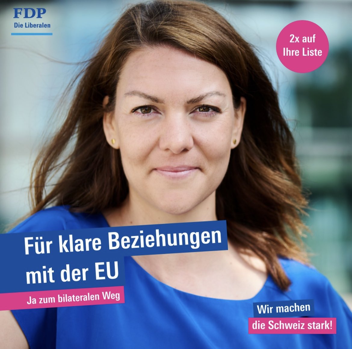 Die Schweiz ist ein weltoffenes Land, das auf starke Handelsbeziehungen setzt.

JA zum bilateralen Weg und endlich zu konstruktiven Beziehungen mit der EU, damit unsere Unternehmen ihre Zukunft in Ruhe planen können.

#wahlen23 #wahlch23 #EUpolitik #teamfdp #fdp_bern