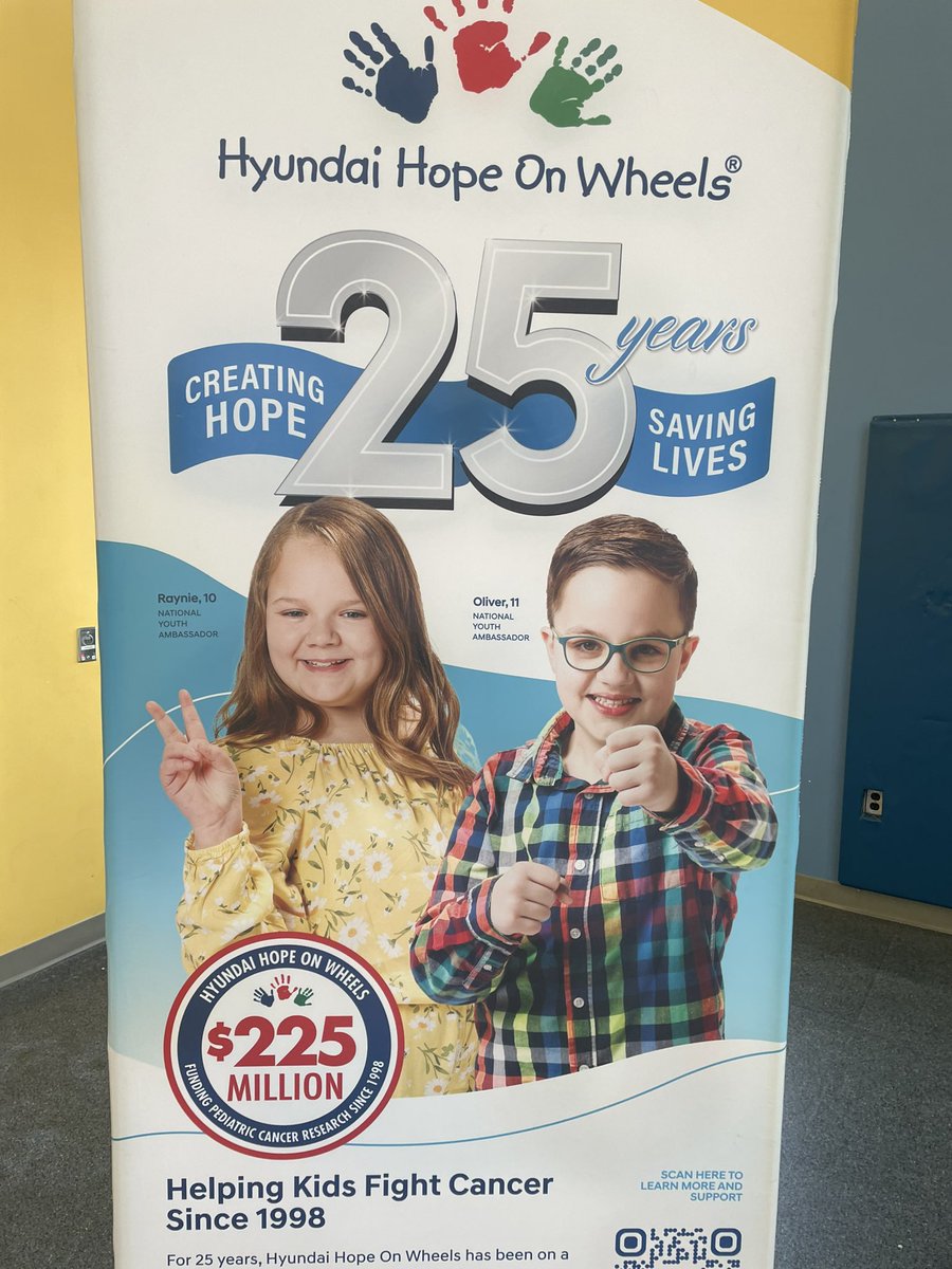 realmannynation's tweet image. Hyundai Hope On Wheels Children’s Hospital Johns Hopkins Helping Kids Fight Cancer @WMAR2News has the story