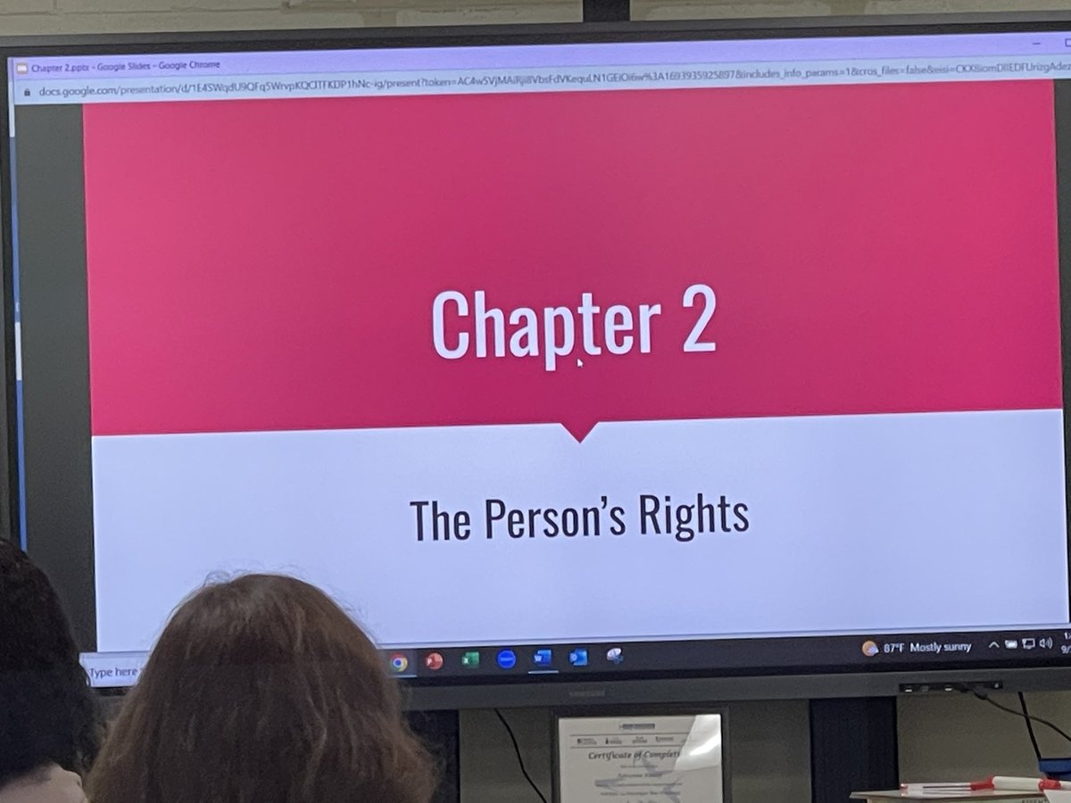 #NurseAide students are learning the significance of upholding dignity, respect, and quality of life for those in their care. 🏥 #ResidentsRights #NewHorizonsCTE #LeadBoldly 
@NHREC_VA