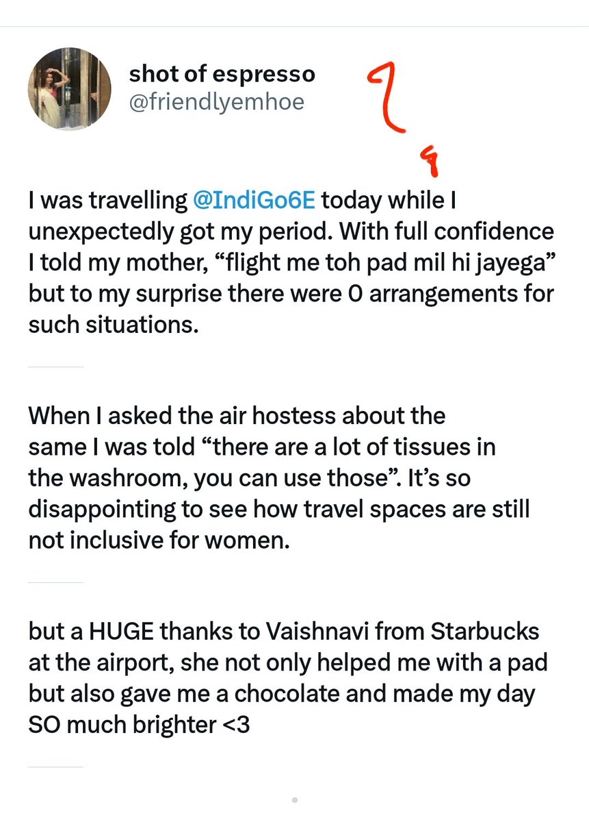cskkanu's tweet photo. Dear @IndiGo6E
Pl do life time ban for flying to such unruly #FokatClass passengers who cannot take care of personal hygiene and cannot purchase a pad costing Rs 5. https://t.co/ArREwfvmjK