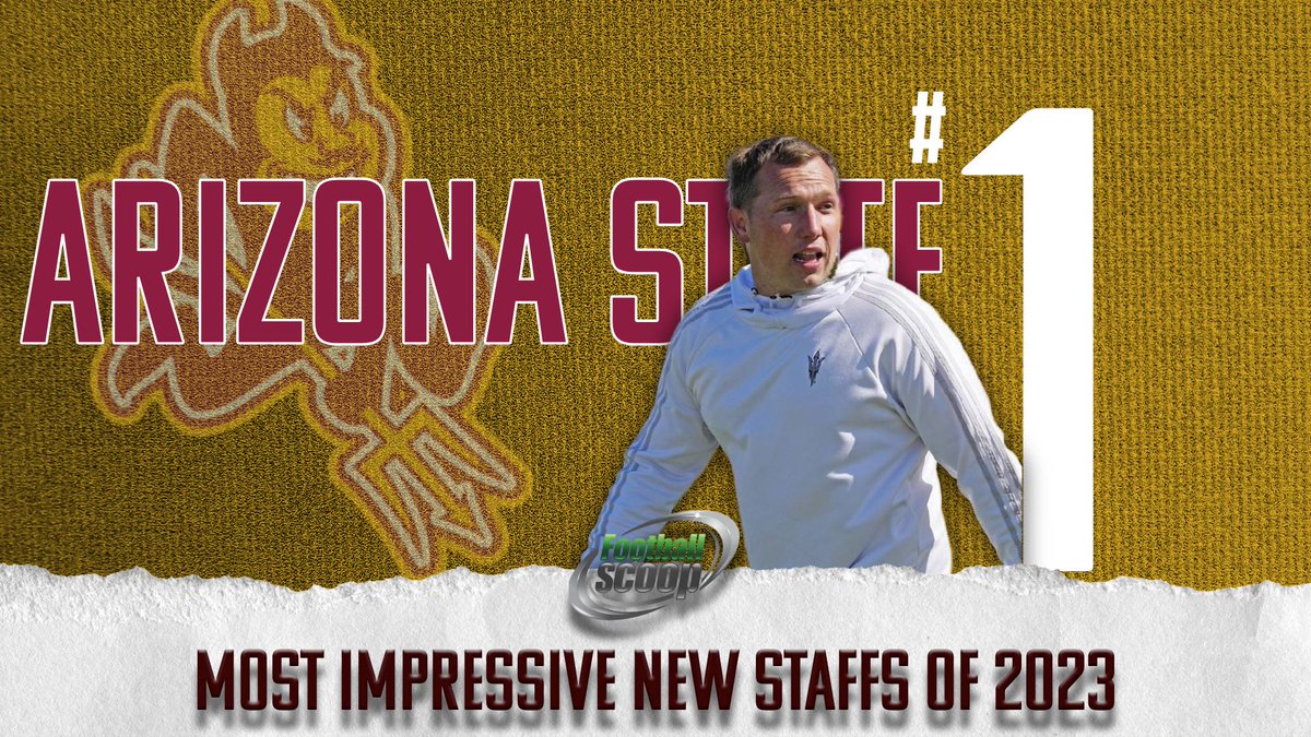 Kenny Dilingham and @ASUFootball could use some good news. I'm here to deliver that as I crown the staff he has assembled in Tempe as the most impressive new staff of the 2023 season. footballscoop.com/news/most-impr…