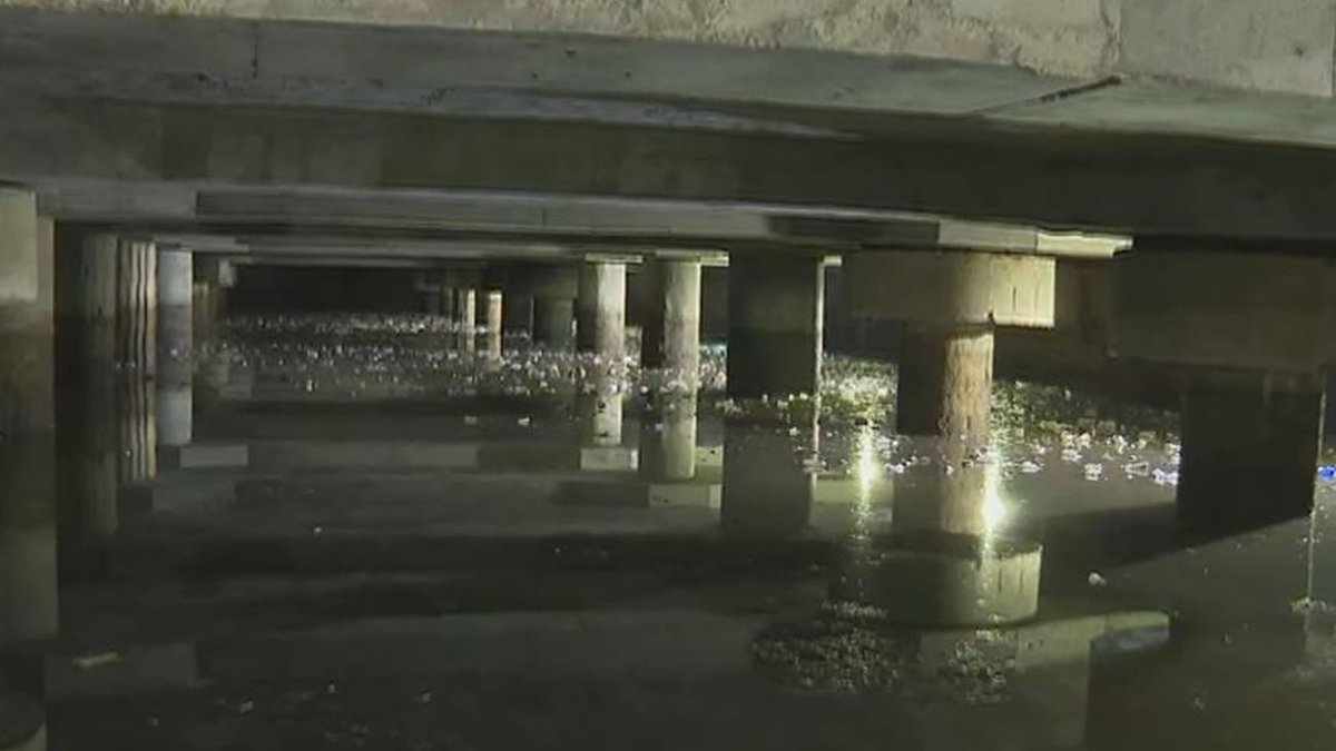 El mayor tanque de tormentas del mundo está en Madrid y el domingo recogió 400 millones de litros de agua telemadrid.es/programas/tele…