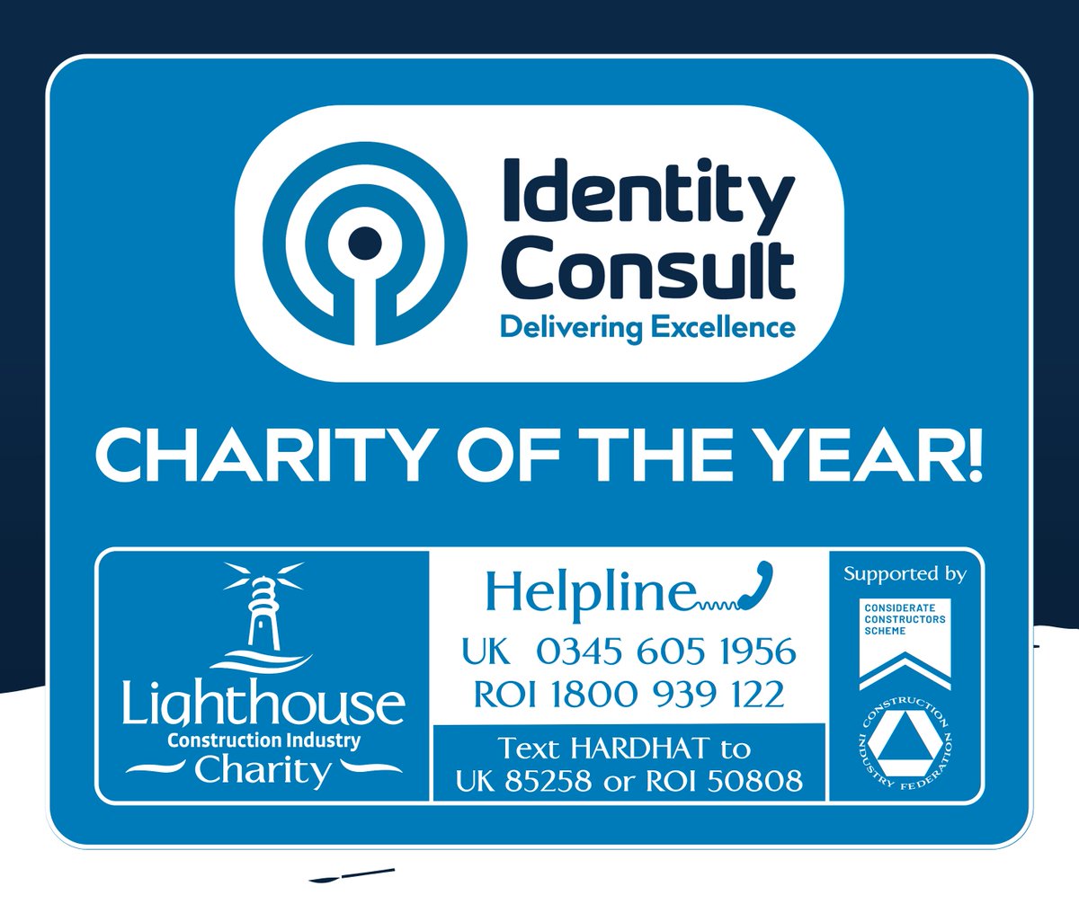 IdentityConsult's tweet photo. ๐ It's International Day of Charity! ๐
We're proud to support @thelighthouseclub as our charity of the year! They're doing incredible work for the construction industry's well-being. Learn more at:
https://t.co/FUw06Mf6QZ
#CharityDay #SupportingWellBeing https://t.co/VqhnzHGFvh
