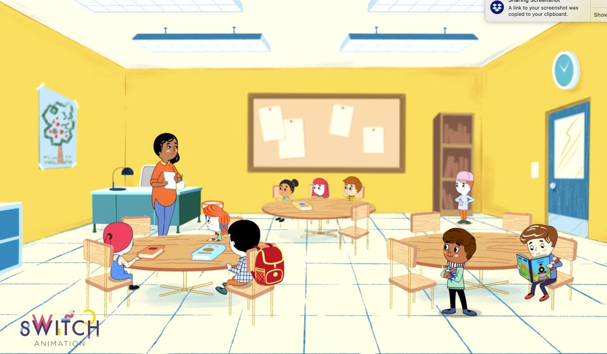 Many thanks to all the great classroom teachers out there #animation #SwitchAnimation #ThePerfectProject