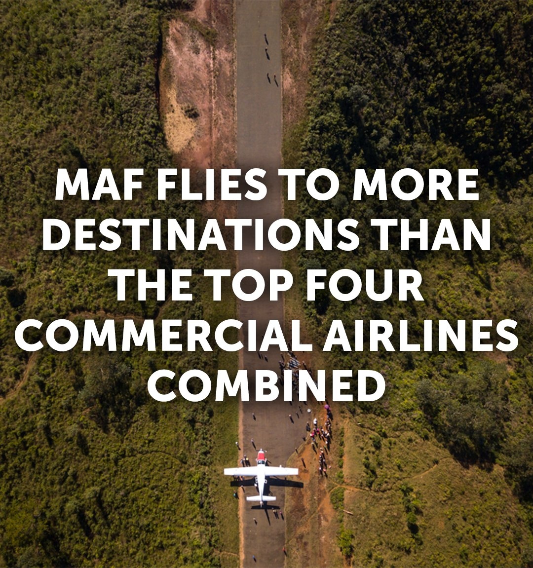 #DidYouKnow, #MAF flies to more destinations than the top 4 American airlines combined? 🗺️
 
MAF is the world's largest #humanitarian air operator!
Thank you for being a part of our flight crew. 🛩️

📍 #Madagascar
📷 Mark and Kelly Hewes
#MAFSA #WeFlyWhereRoadsEnd #iFlyMAF #MAFUK