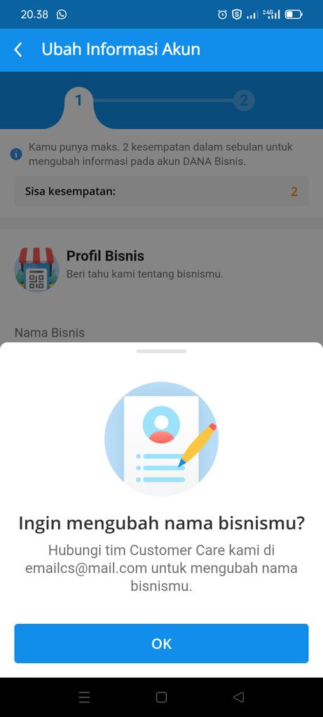 ernawati_bunga's tweet photo. @danawallet Maksudnya? Gak gituuu min..

Nihh kayak ginii... Tapi saya sudah email tapi emailnya salah 🙈 https://t.co/XzHtqVPsnx