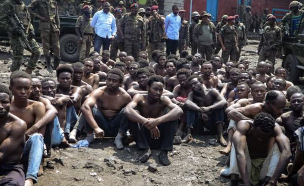 Two senior military officials in the DR Congo have been arrested after allegedly ordering lethal force against protestors. 

The banned protest on Wednesday, called for UN peacekeepers to leave. It left 43 people killed and 56 injured.

bbc.in/3Rcikan