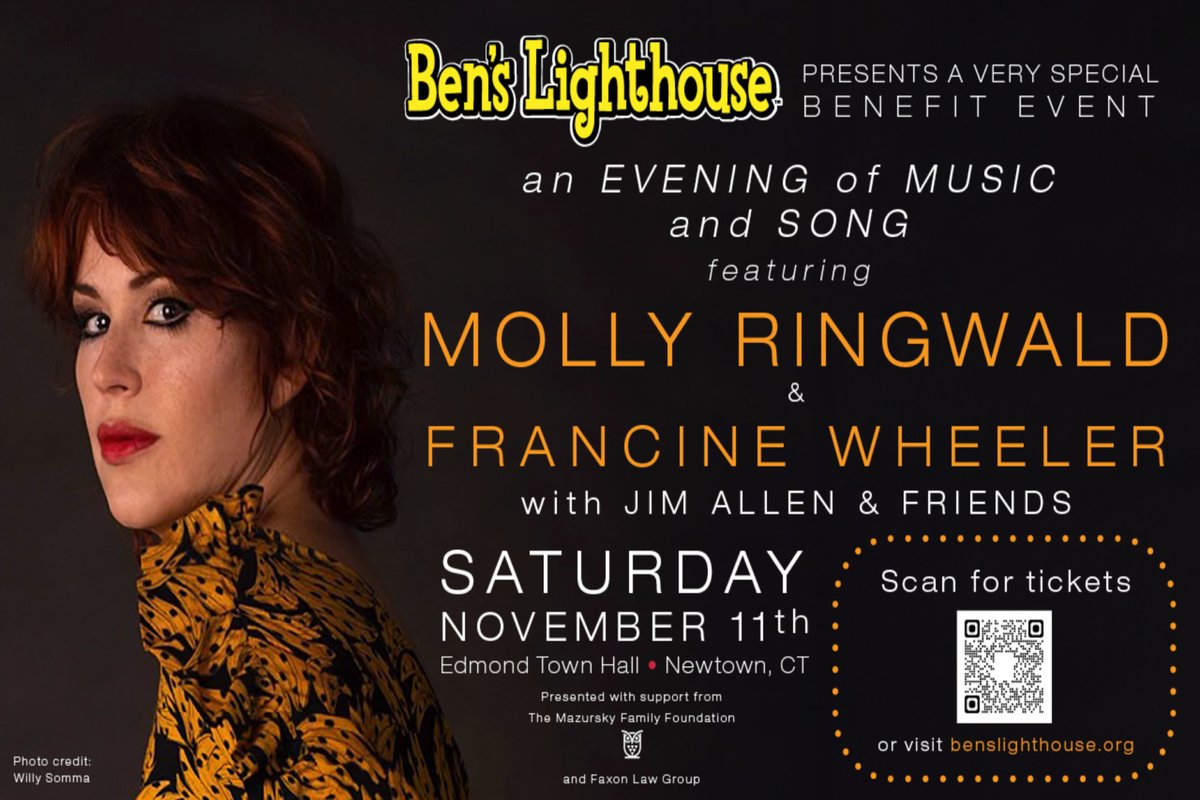 Please join us for a very special evening. Purchase tickets here showtix4u.com/events/25691
#benslighthouse #mollyringwald #edmondtownhall