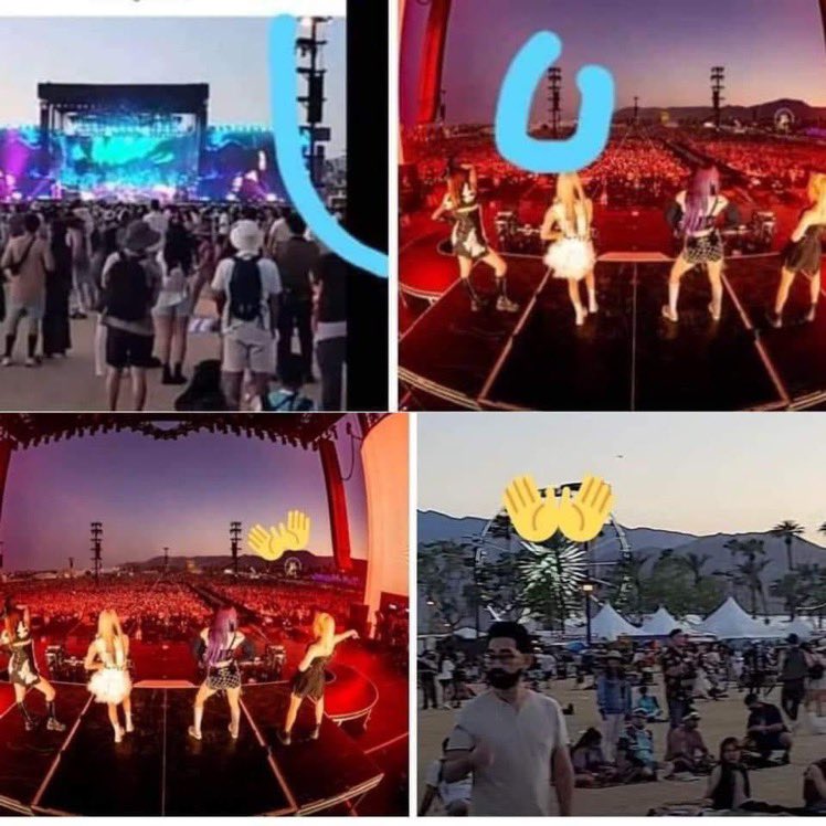its funny how yall are using the same defense we were using to explain how far that aespa coachella clip was taken, literally miles away?!?? anw, your fandom started this, you can't stop us from dragging y'alls faves back