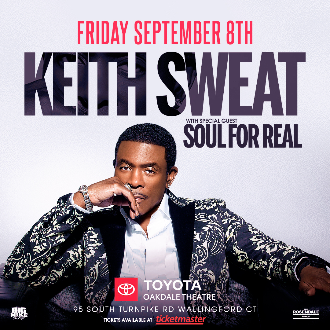 hot937's tweet image. 🚨 R&amp;amp;B lovers! 🎤 Want to experience @OGKeithSweat&apos;s timeless hits live? 🌟 We&apos;re giving you the chance to win tickets to his show at @OakdaleTheatre on September 8th. Win 🎫 with @DJBiggmann today #KeithSweat #TicketGiveaway