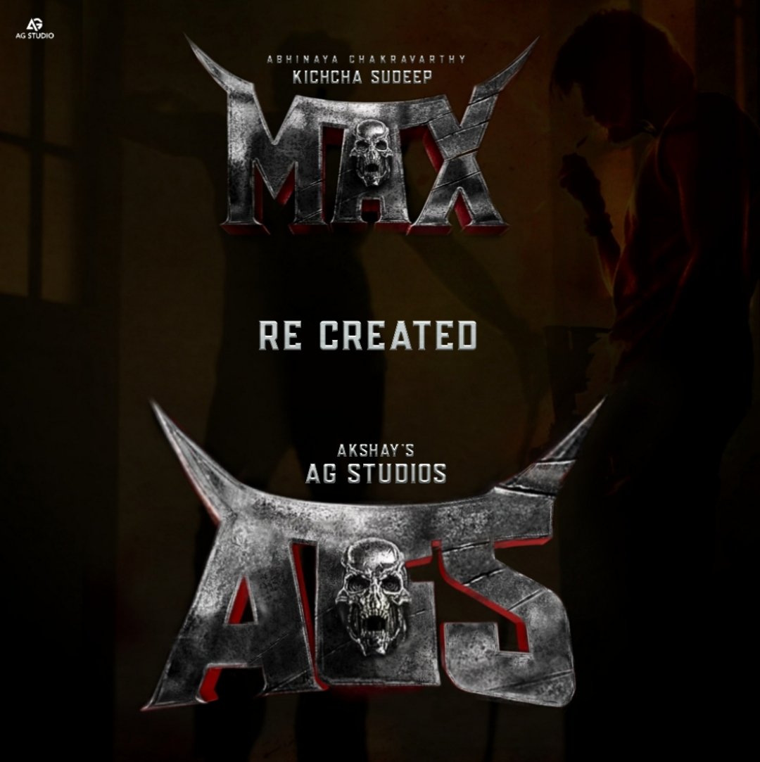 AGstudios02's tweet photo. #MAX Title Re-Created as AGS , AG Studios.

How is this ?!

#MaxTheMovie @KicchaSudeep #KicchaBOSS𓃵 #KichchaSudeepa @Max_themovie https://t.co/NRRqerdjmx