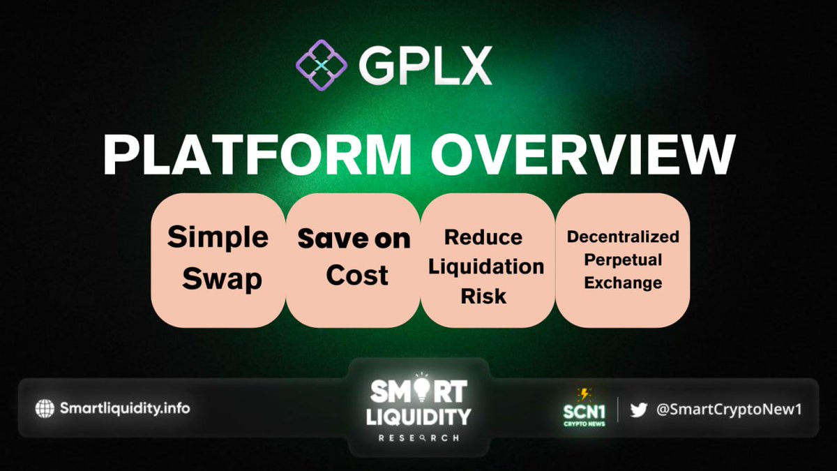 SmartCryptoNew1's tweet photo. ✴️ @Gplx_io is a decentralized spot and perpetual exchange on @PulsechainCom 

✴️ #GPLX supports low swap fees and zero price impact trades

💥 $GPLX is the platform's utility and governance token
💥 Stake $GPLX and earn 30% of the protocol fees
💥 $GPLX holders benefit from governance rights, 

🔽 VISIT
https://t.co/IHPKqYI7b9
#SCN1