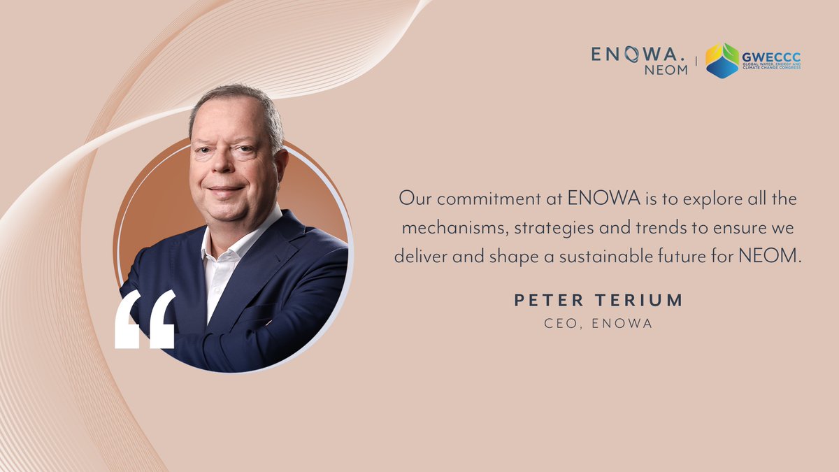 ENOWA_NEOM's tweet image. In his Keynote, Peter noted that despite soaring investments in the energy transition and the rise of renewables sector, exploring synergies across all sectors remains critical to tackle global challenges. 

#ENOWA #GWECCC2023