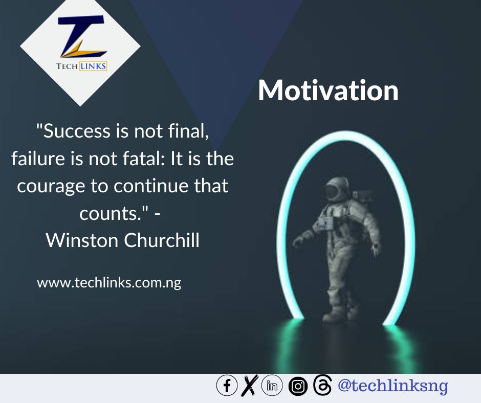 Techlinksng's tweet photo. Its another Monday, a good day to stay motivated. 
Keep doing it, don't stop doing it! 

#mondaymotivation #tech #technews24h https://t.co/xxtkFPIS9o