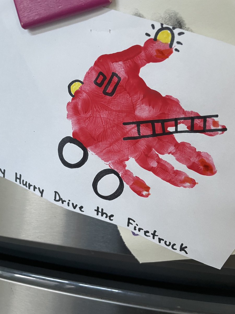 Me: The daycare is going too far with the handprint art Daycare: Hold my beer