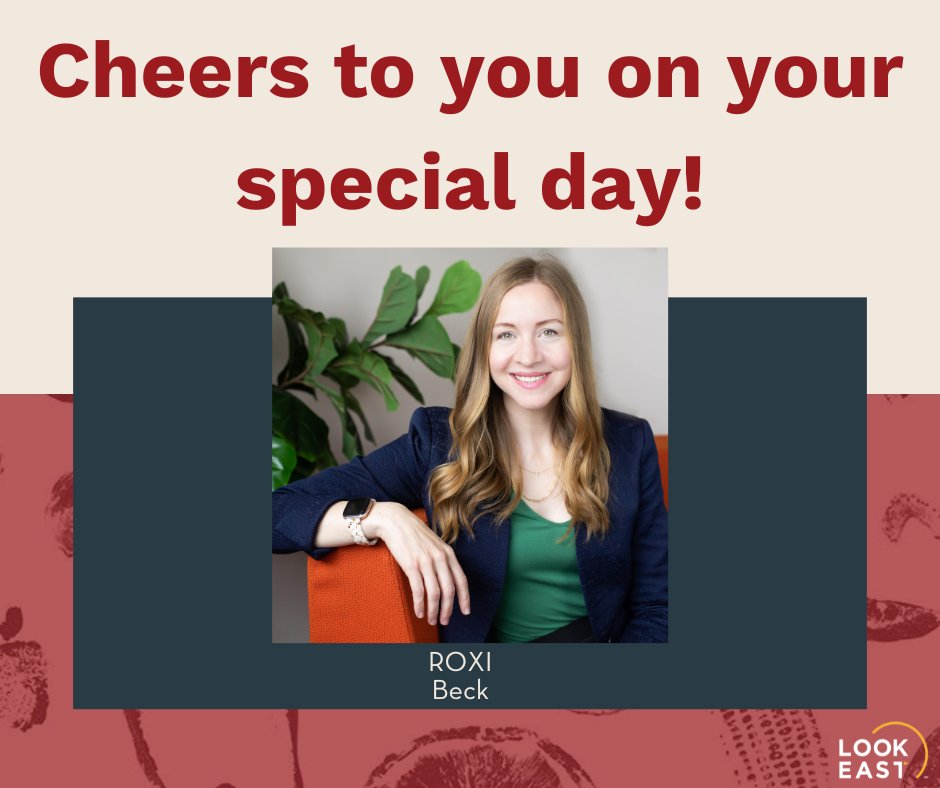 Sending a belated but heartfelt birthday shoutout to our amazing Roxi Beck! We adore Roxi for her strategic brilliance, wise guidance, compassionate heart and genuine sincerity. We hope your birthday was as spectacular as you are, Roxi!