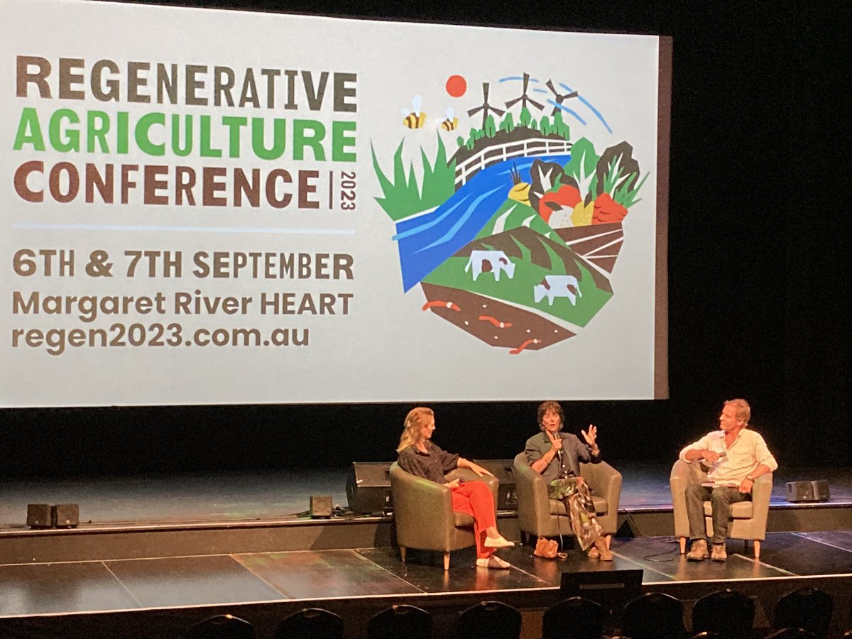 Privileged to be part of a Q&A with the inspirational Rachel Ward and Jade Miles; two women spreading the word on regenerative agriculture and asking Australians to question where their food comes from. 
@PeelHarveyCC #chooselocal #endfoodwaste