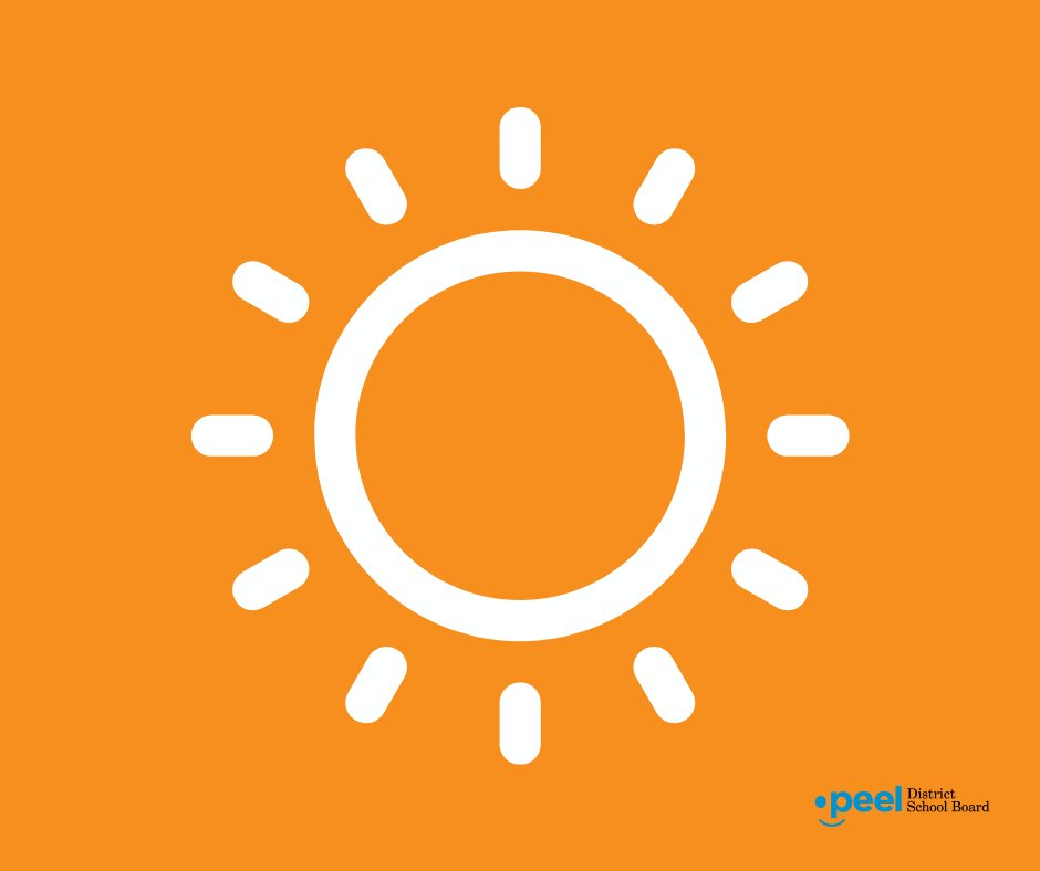 We are currently experiencing extreme hot weather conditions in the Peel Region. The safety of our students and staff is our highest priority.

Learn more about the measures put in place to protect both staff and students during extreme weather events at peelschools.org/news/hot-weath…