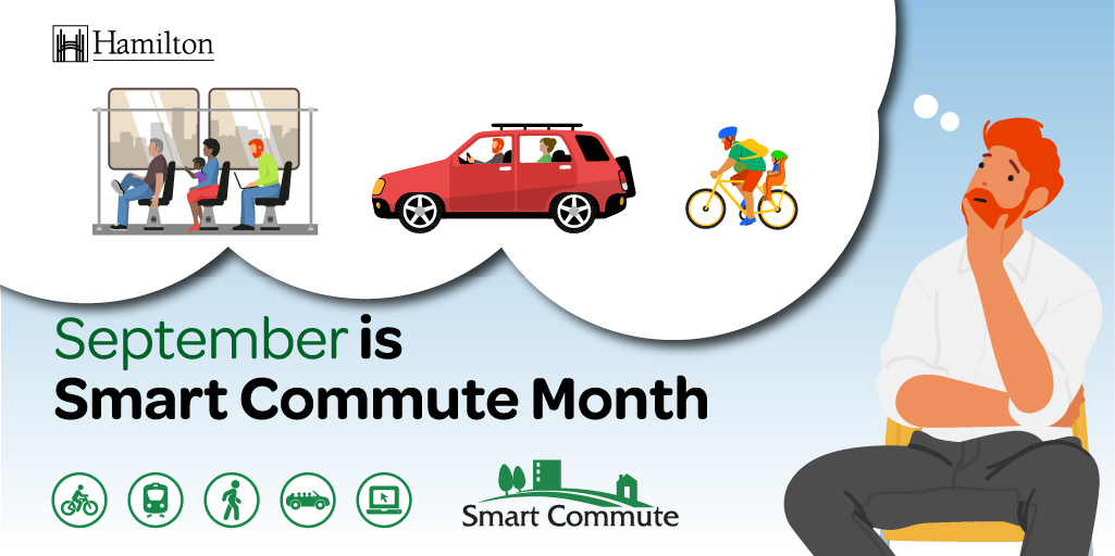 How was your commute this morning?

With school back in session, the September commute can feel a bit hectic. Check out smartcommutehamilton.ca for more info on how you could improve your commute and win prizes during Smart Commute Month!