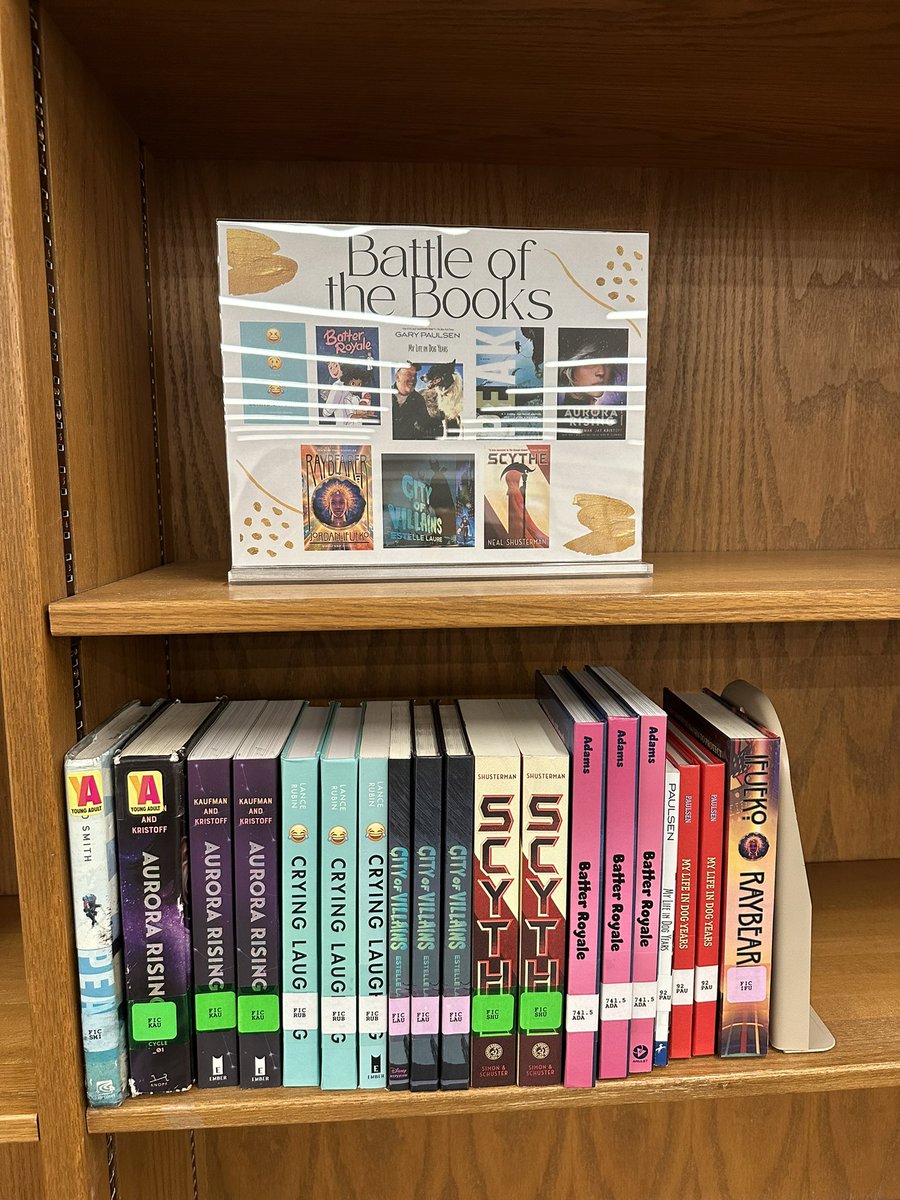 Nothing better than new books first thing in the morning! 🥰 <a href="/KISDreads/">Keller ISD Libraries</a>