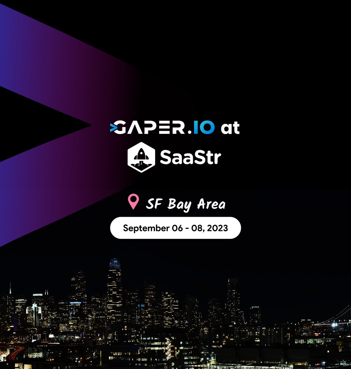 Our VP of Engineering will be at <a href="/saastr/">SaaStr.ai</a> this week! Drop by for a coffee and catch up with all things tech, AI, startups and introduce your company to us!
.
.
.
#saastr #saastr2023 #sanfrancisco #bayarea