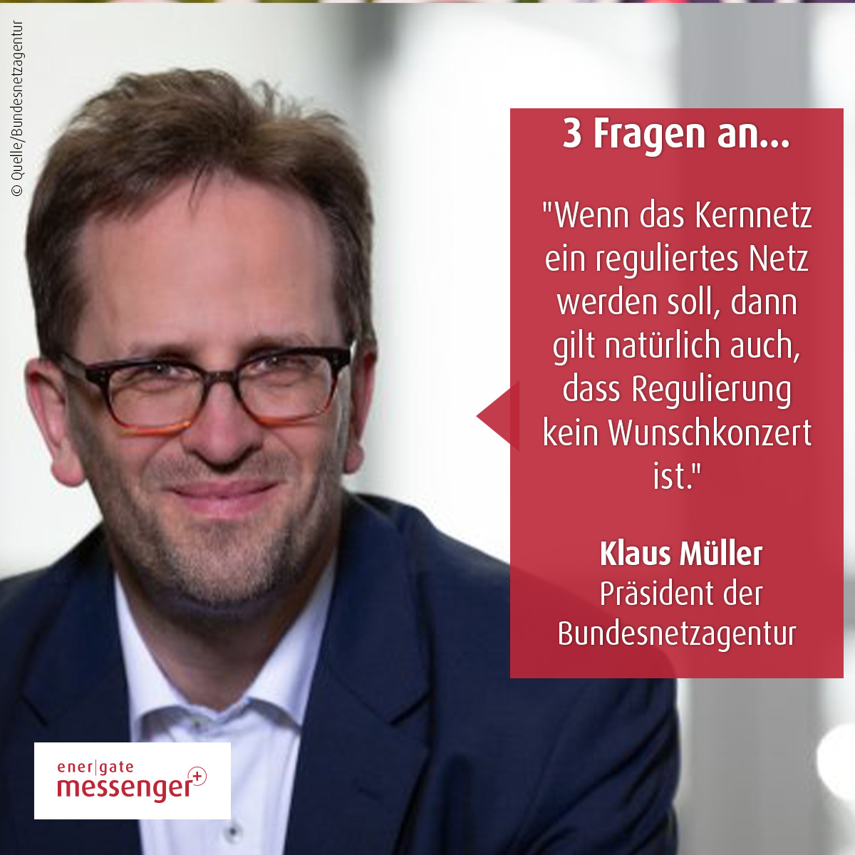 energate_news's tweet image. 👉Seit Mitte Juli sind Eckdaten für ein künftiges #Wasserstoff-Kernnetz in Deutschland bekannt. Welche Funktion dieses Netz aus Sicht der @bnetza erfüllen muss, erfahren wir von Klaus Müller, Präsident der #Bundesnetzagentur💡.
energate-messenger.de/news/236172/fi…