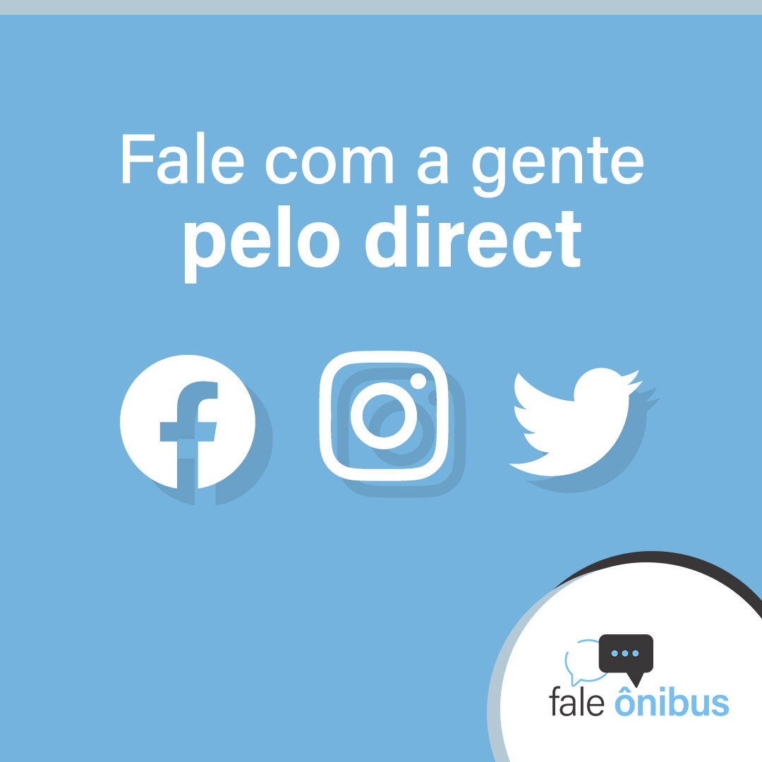Agilize o seu atendimento falando com a gente aqui pelas redes sociais, é só nos chamar no direct.
Quer conhecer todos os nossos canais de atendimento? Saiba mais em faleonibus.com.br.

#ônibus #faleônibus #riodejaneiro #linhasdeonibus  #trânsito #moovit